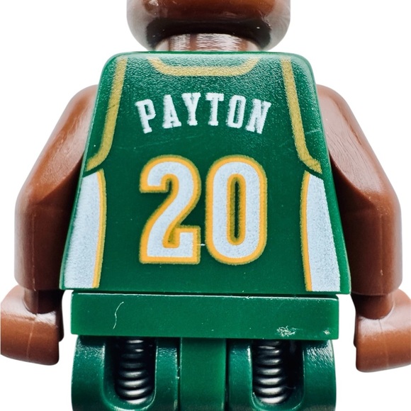 LEGO Sports Minifigure NBA Gary Payton #20 Seattle SuperSonics - Picture 4 of 4